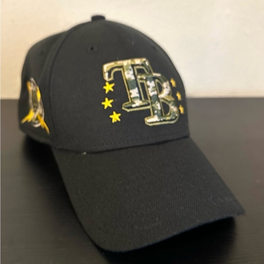 Tampa Bay Rays New Era 59FIFTY Armed Forces On Field Hat Cap SnapBack